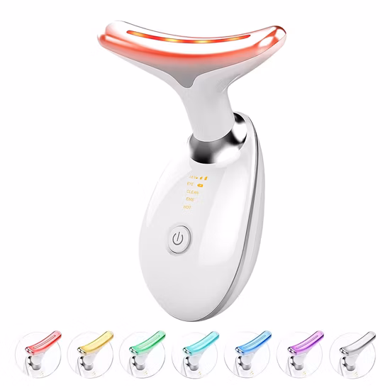Dispositivo de masaje facial de estimulación de electroterapia 7 en 1
